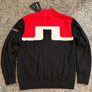 NWT J LINDEBERG JEFF WINDBREAKER MENS Size XL SWEATER Black
